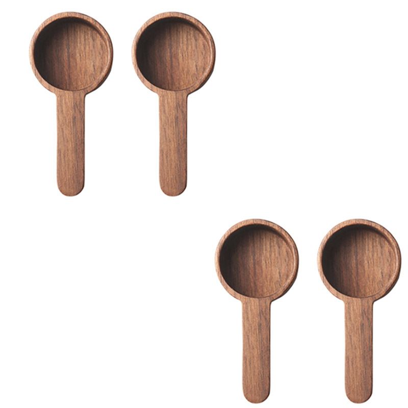 Coffee Tea Sugar - Houten maatlepelset, keukenmaatlepels, thee- en koffielepel,