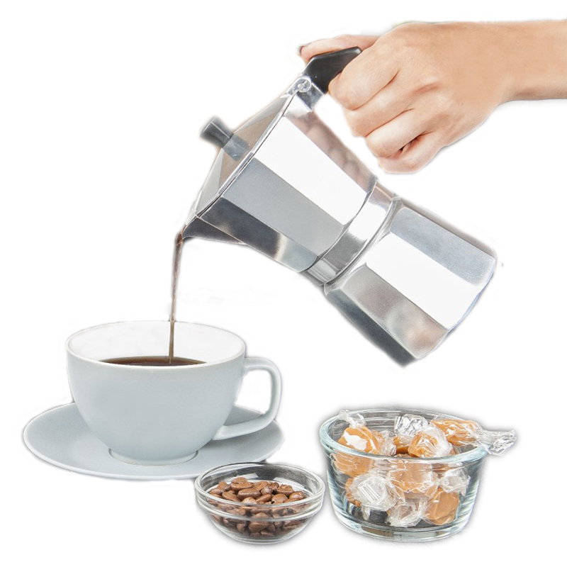 Aluminium Espresso Maker Latte - Moka Pot Stove recensie en prijs