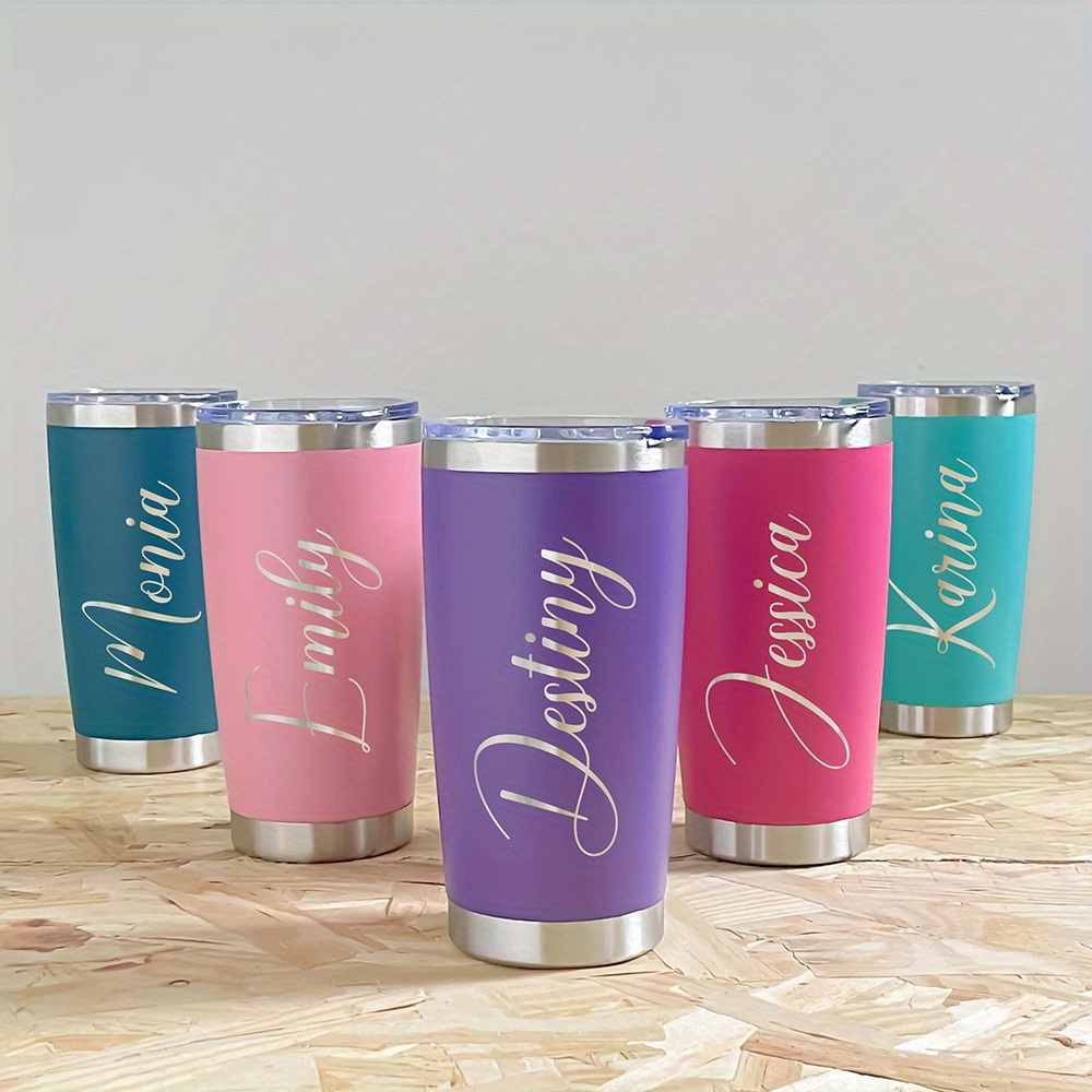 Gepersonaliseerde 20oz RVS Tum - Coffee Tea Name recensie en prijs