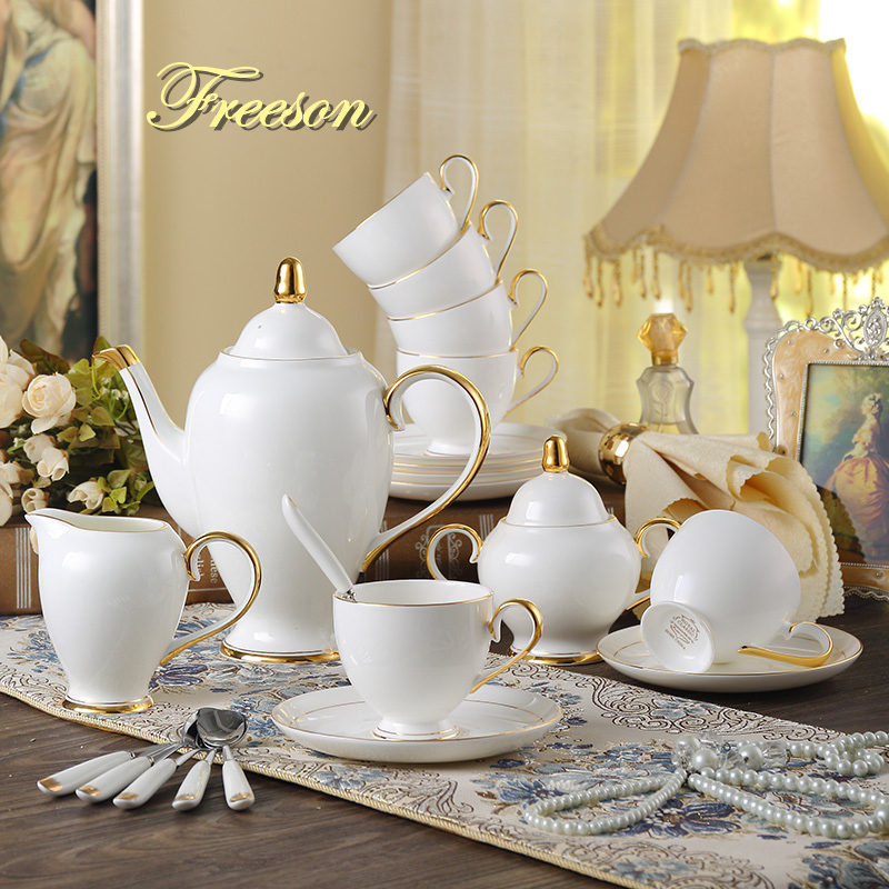 Grace Bone China Koffieset Wit - Coffee Tea Sugar recensie en prijs