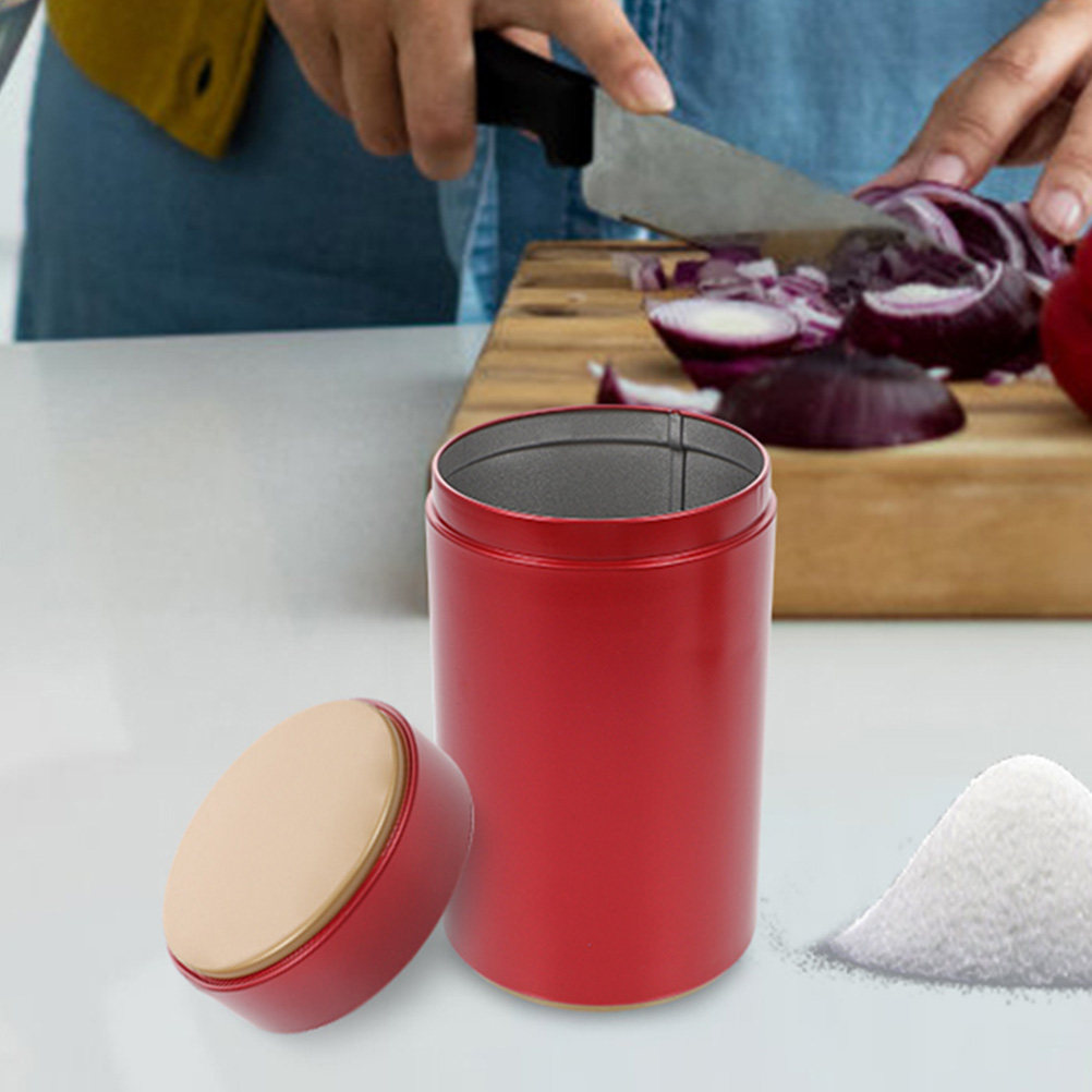 6 stuks blikken theeblikken, a - Coffee Tea Sugar recensie en prijs